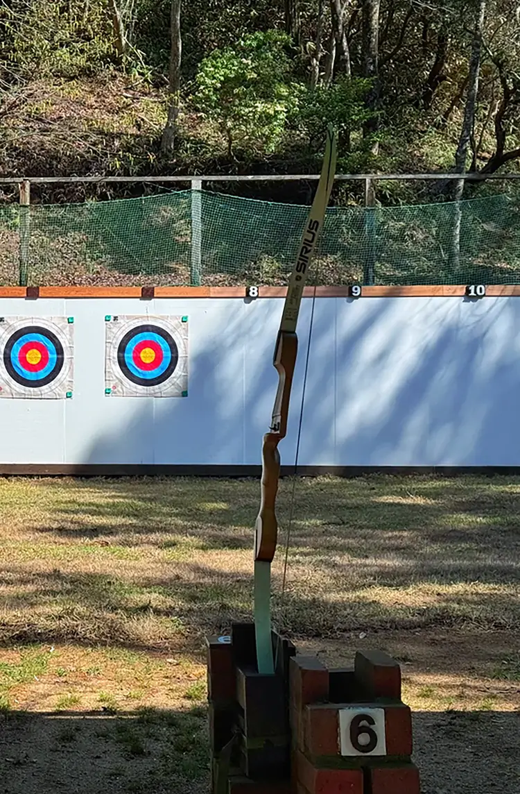 アーチェリーの様子