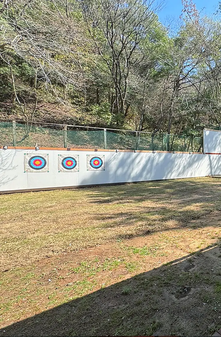 アーチェリーの様子