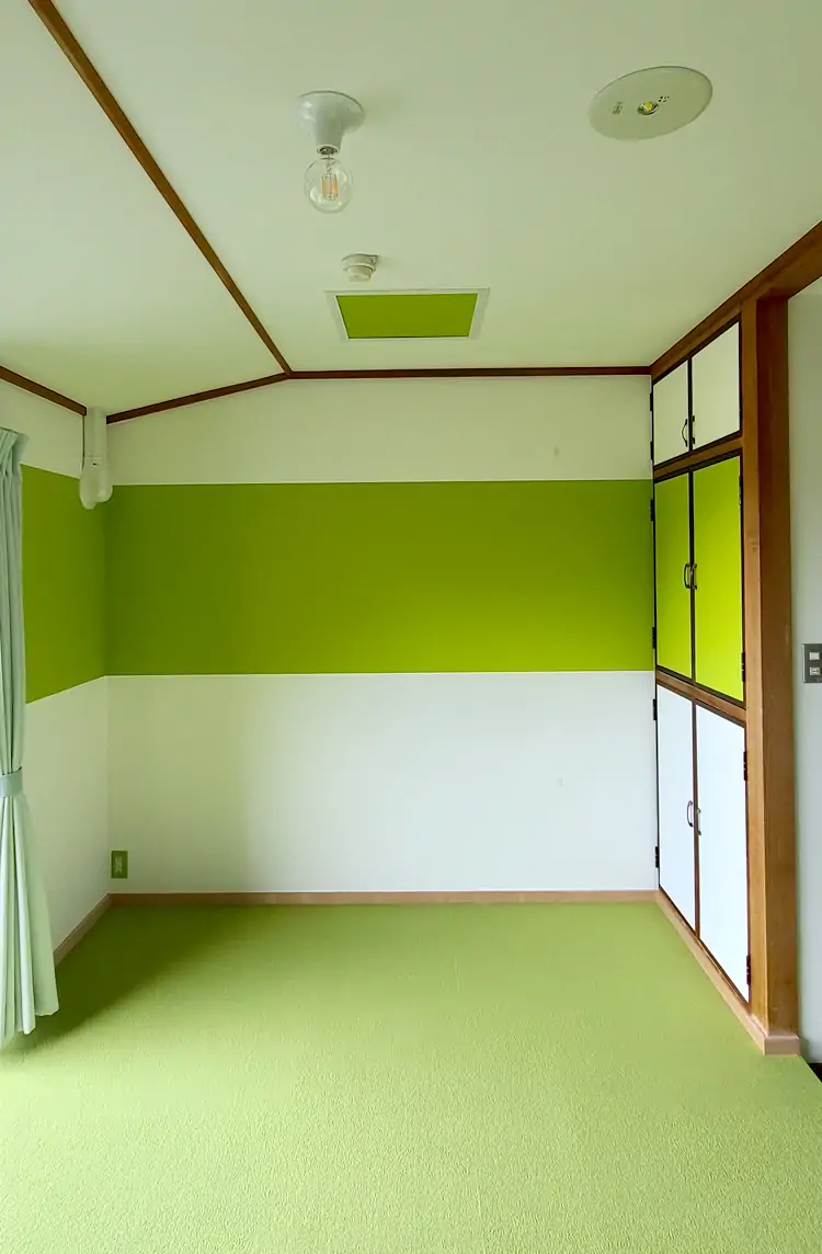 客室(ファミリールーム)の様子