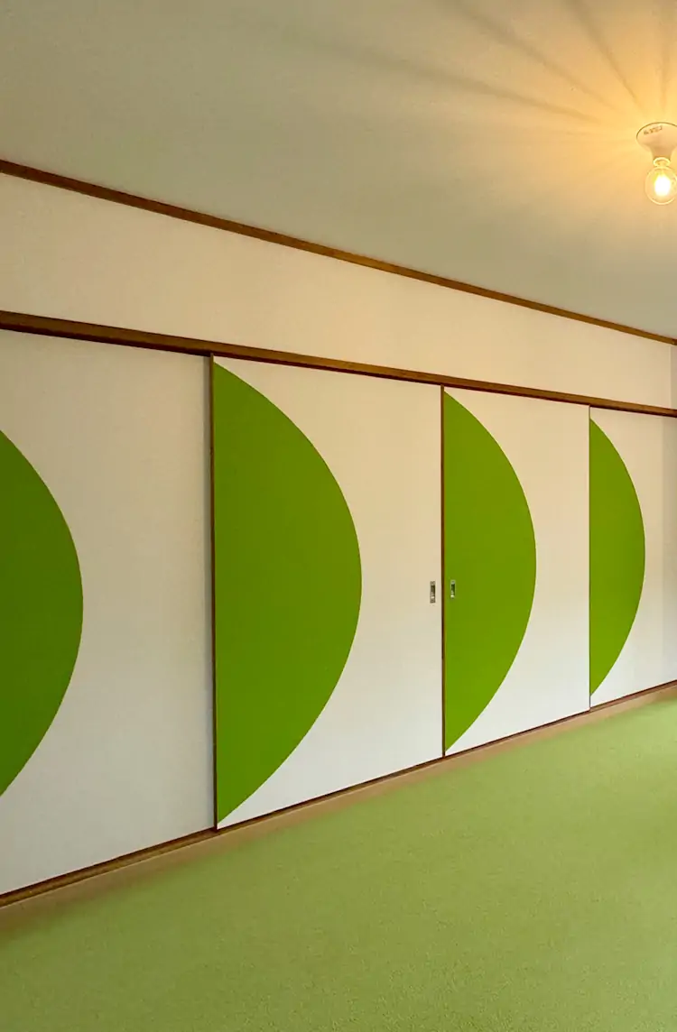 客室(ツインルーム)の様子