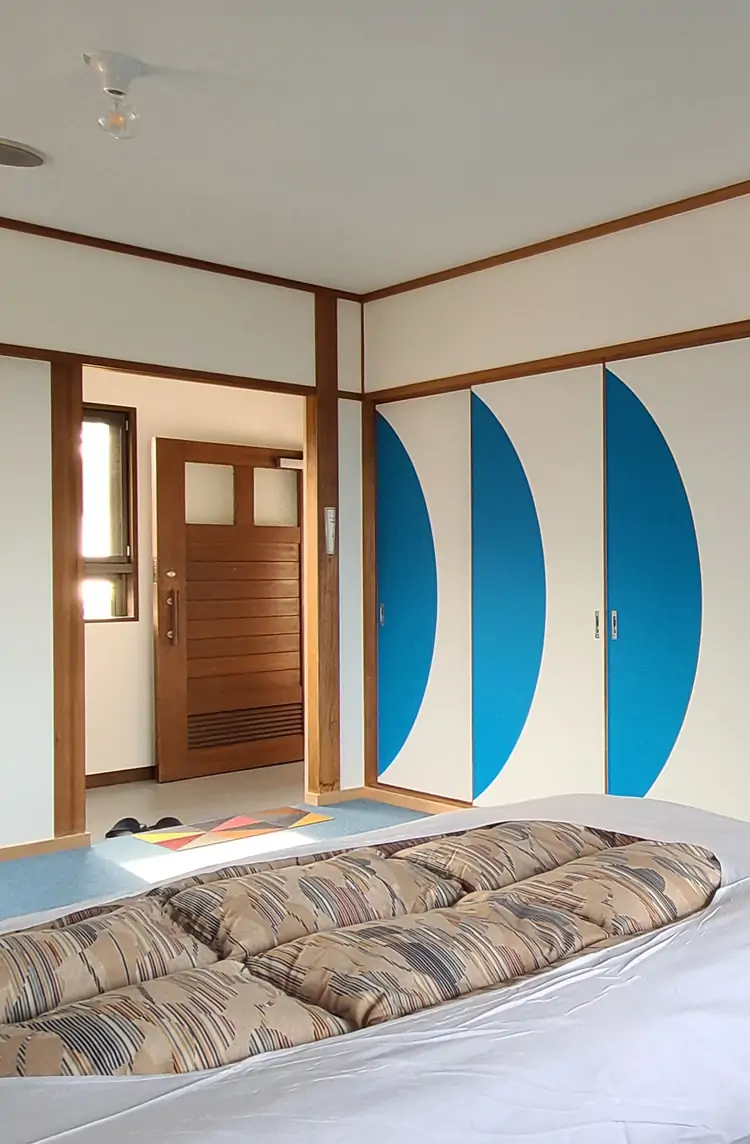 客室(ツインルーム)の様子