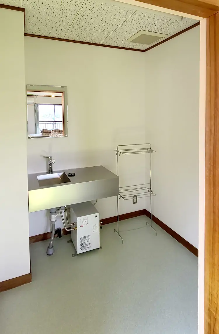 客室(ツインルーム)の様子